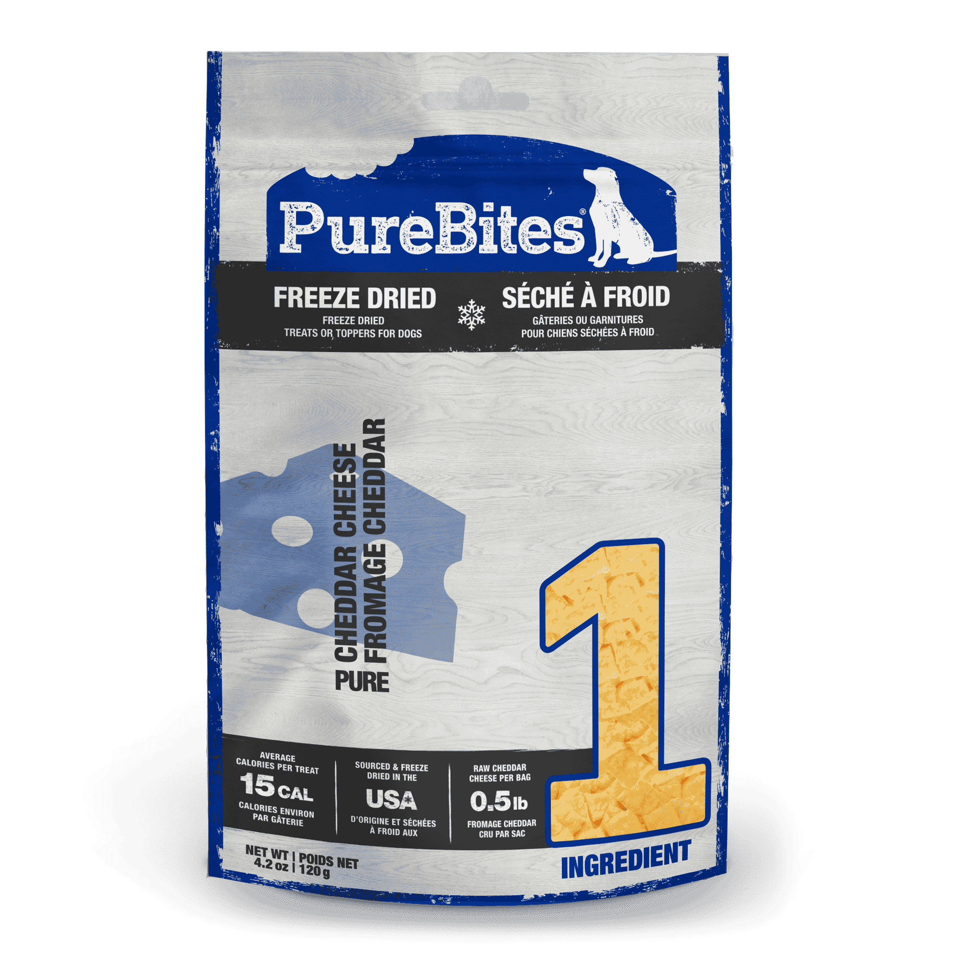 Purebites - Freeze Dried Cheddar Cheese (For Dogs)