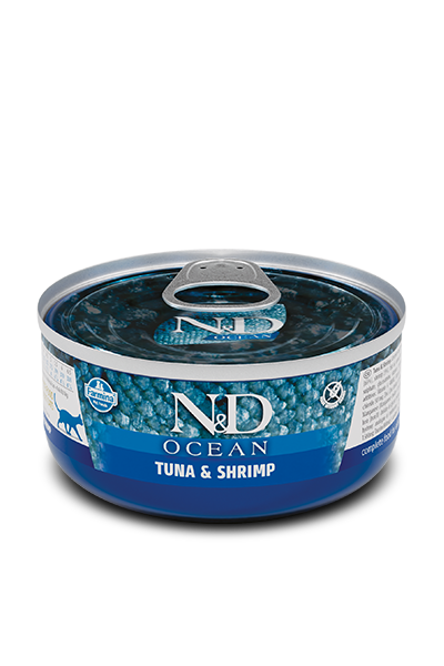 Farmina - N&D Ocean - Tuna and Shrimp Recipe (Wet Cat Food)