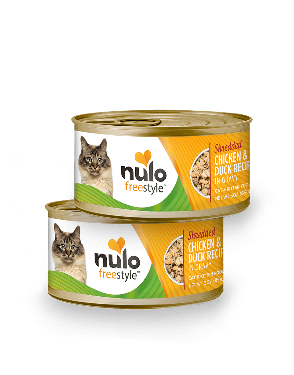 Nulo - Freestyle Shredded Chicken & Duck Recipe n Gravy (Wet Cat Food)