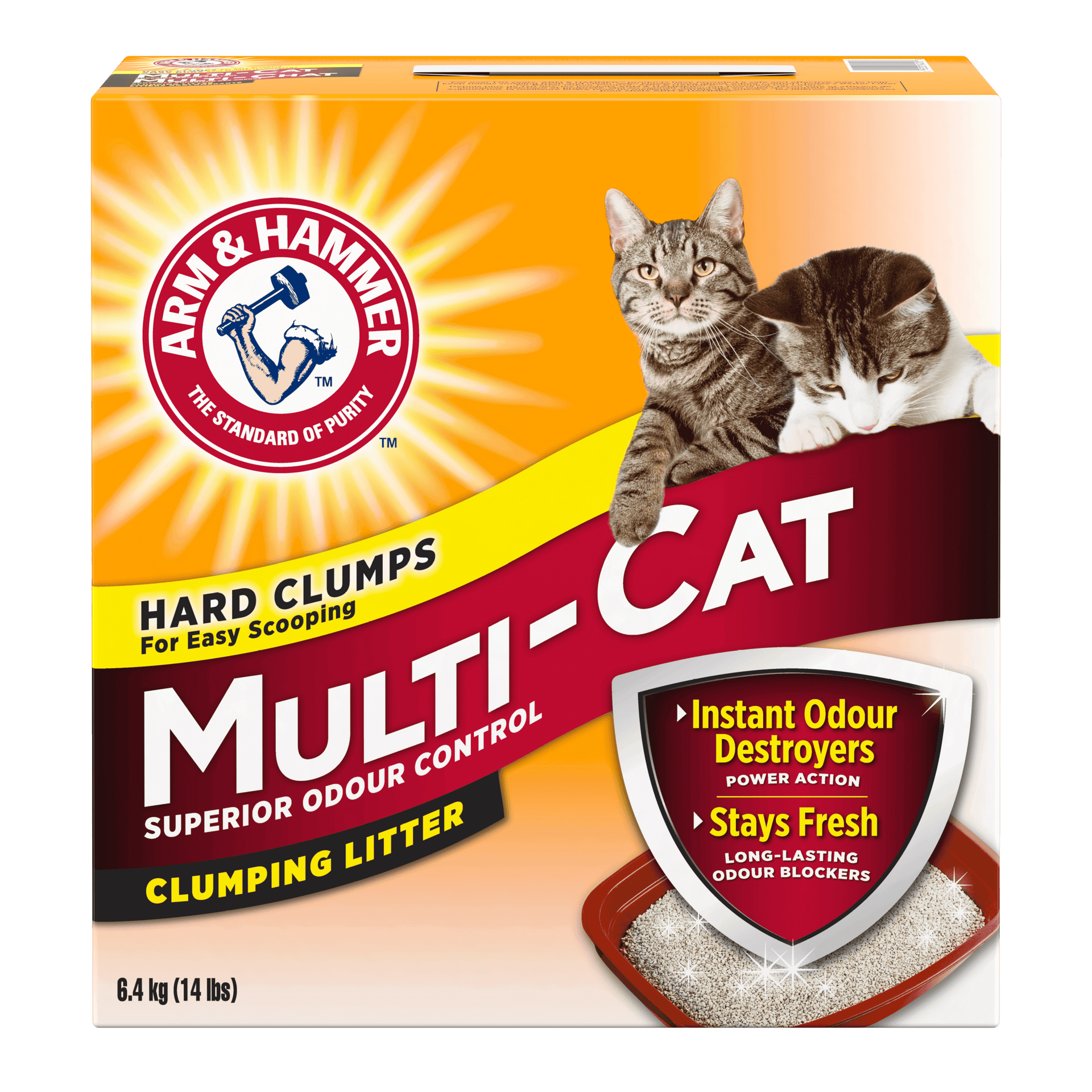 ARM & HAMMER - Multi-Cat - Clumping Cat Litter