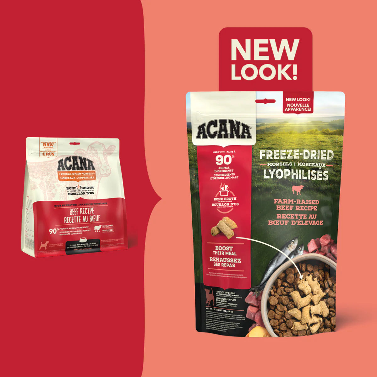 Acana - Freeze-Dried Beef Recipe Morsels (For Dogs)