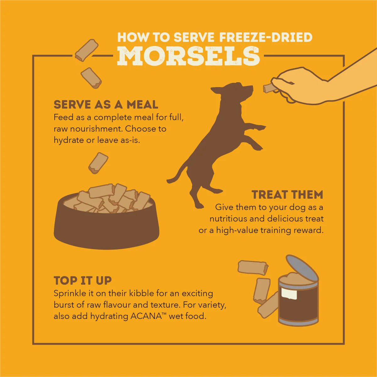 Acana - Freeze-Dried Free-Run Chicken Recipe Morsels (For Dogs)