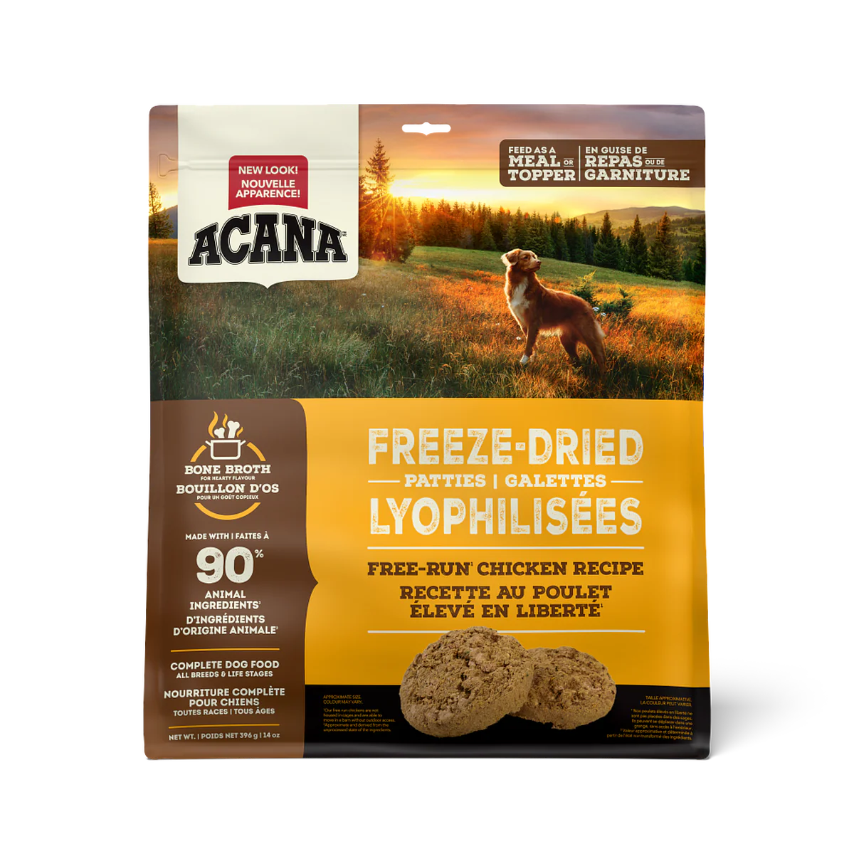 Acana - Freeze-Dried Free-Run Chicken Recipe Patties (For Dogs)