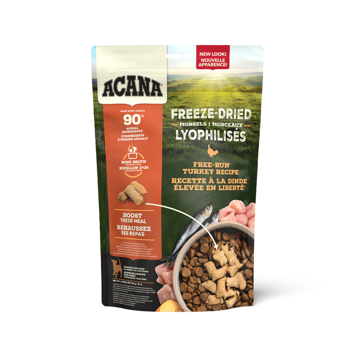Acana - Freeze-Dried Free-Run Turkey Recipe Morsels (For Dogs)