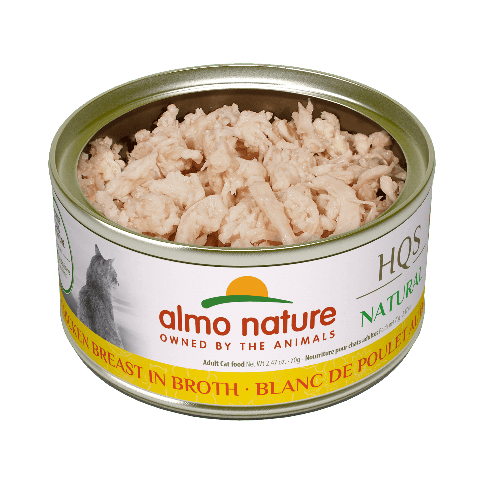 Almo Nature - HQS Natural Chicken Breast in Broth (Wet Cat Food)