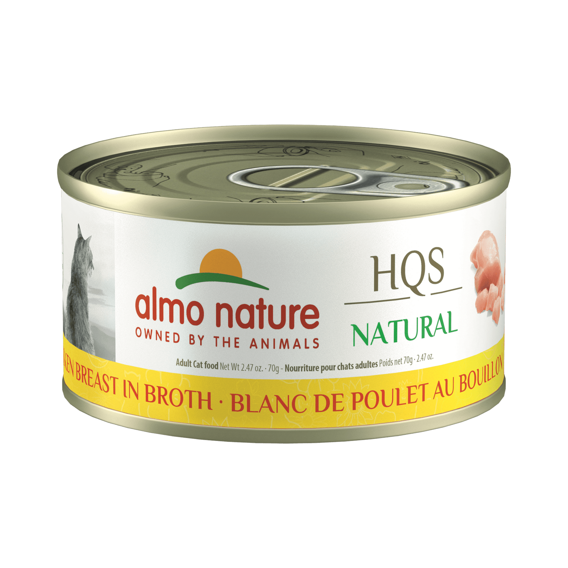 Almo Nature - HQS Natural Chicken Breast in Broth (Wet Cat Food)