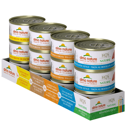 Almo Nature - HQS Natural Chicken & Tuna Variety Pack (Wet Cat Food)