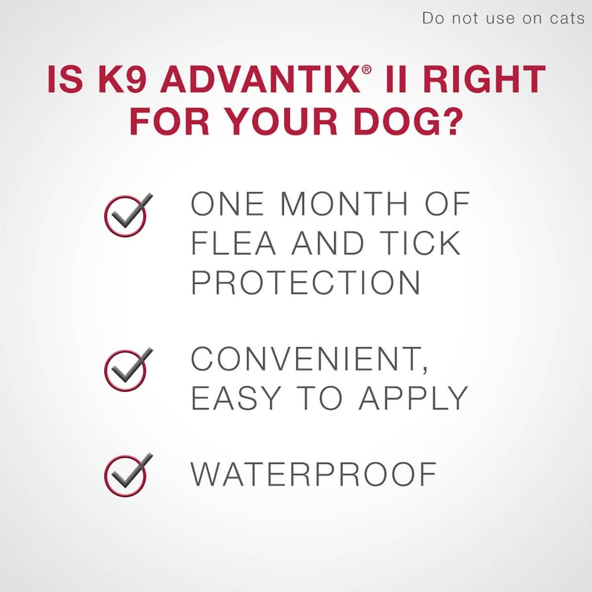 Bayer - K9 Advantix II - Topical Flea and Tick Treatment for Dogs (For Dogs under 4.5kg)-ARMOR THE POOCH