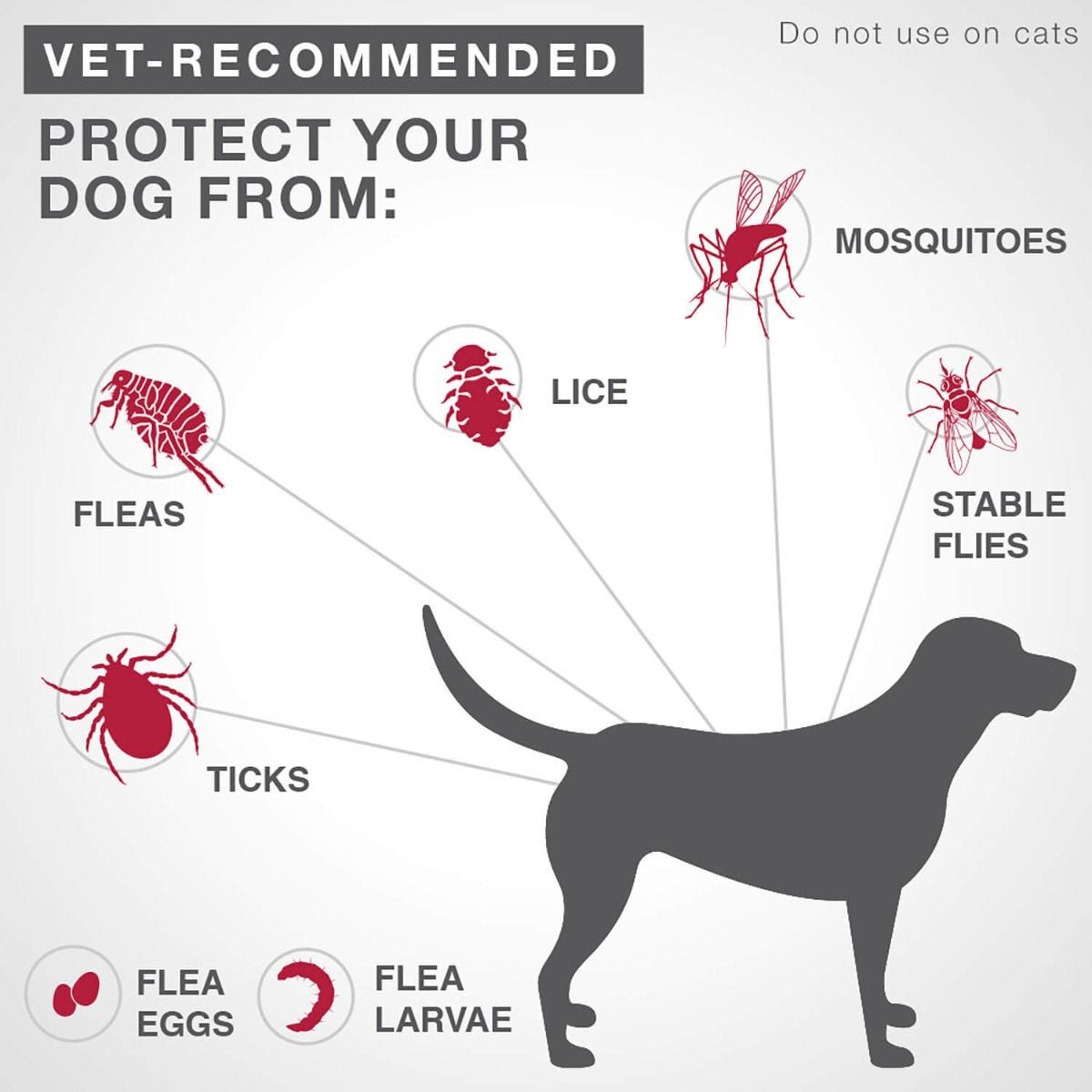 Bayer - K9 Advantix II - Topical Flea and Tick Treatment for Dogs (For Dogs 11kg - 25kg)-ARMOR THE POOCH