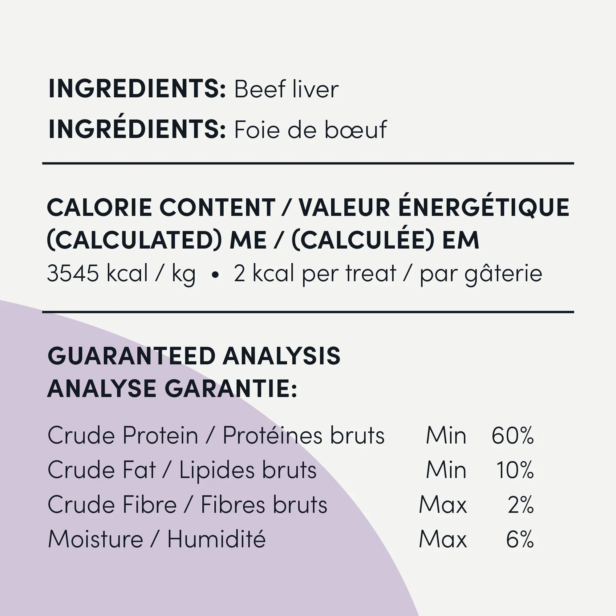 Crumps' Naturals - Beef Liver Bites Treat