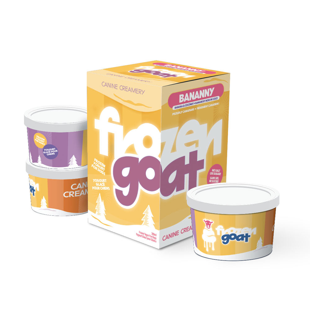 Big Country Raw - FROZEN GOAT - Bananny (Frozen creamy Treat)