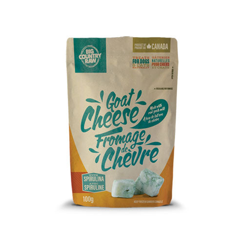 Big Country Raw - Goat Cheese Treats (100g) - Frozen Product
