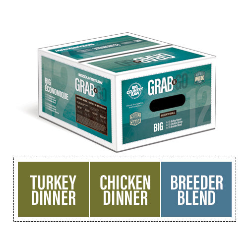 Big Country Raw - Grab N Go 'Big' 12 | Raw Dog Food Toronto