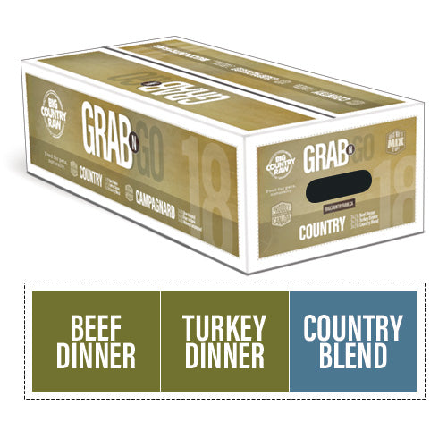 Big Country Raw - Grab N Go 'Country' 18 | Raw Dog Food Toronto