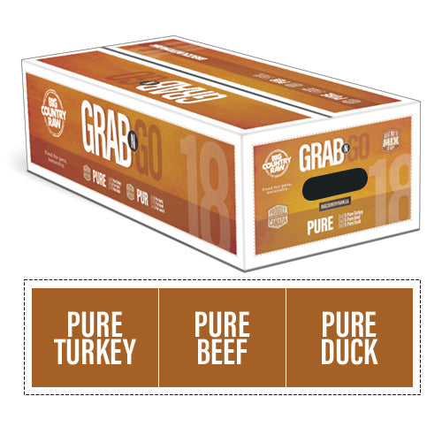 Big Country Raw - Grab N Go 'Pure' 18 | Raw Dog Food Toronto