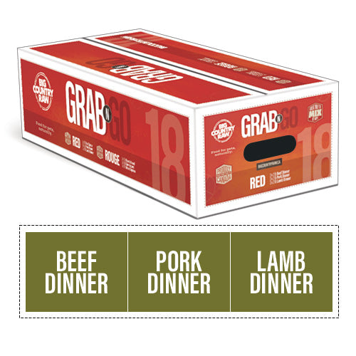 Big Country Raw - Grab N Go 'Red' 18 | Raw Dog Food Toronto