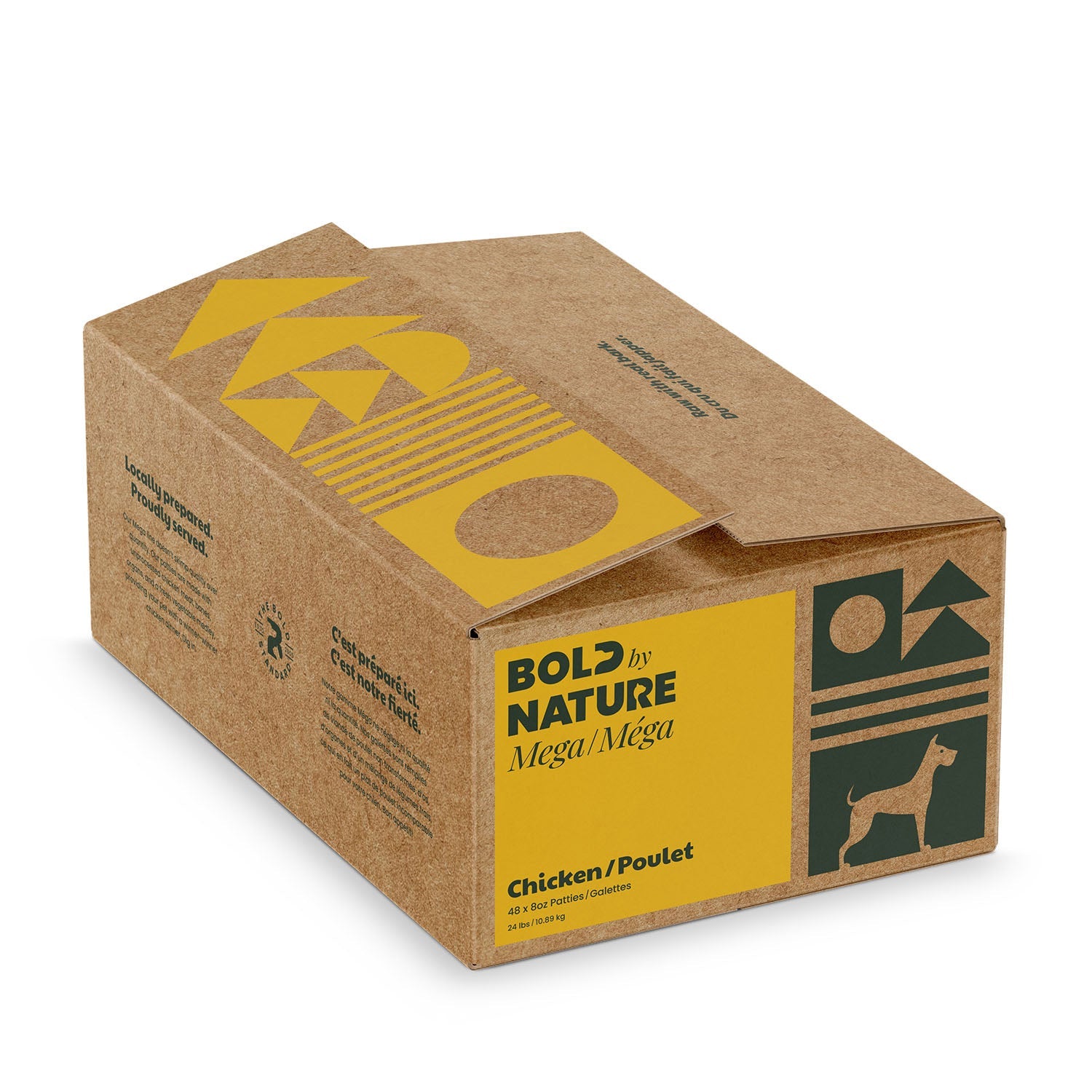 Bold by Nature (Mega Dog) - Mega Chicken - Frozen Product