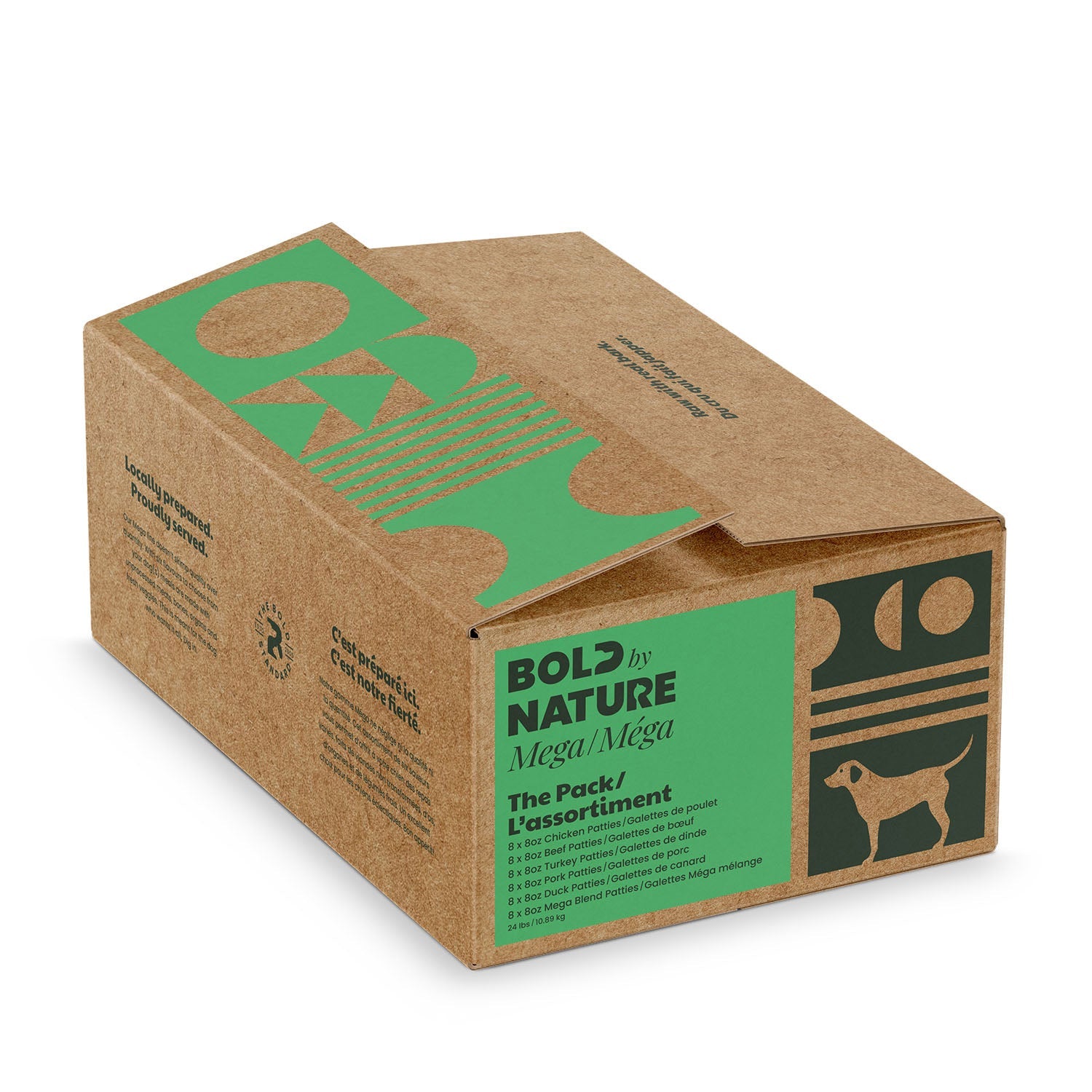 Bold by Nature (Mega Dog) - Mega Variety - Frozen Product