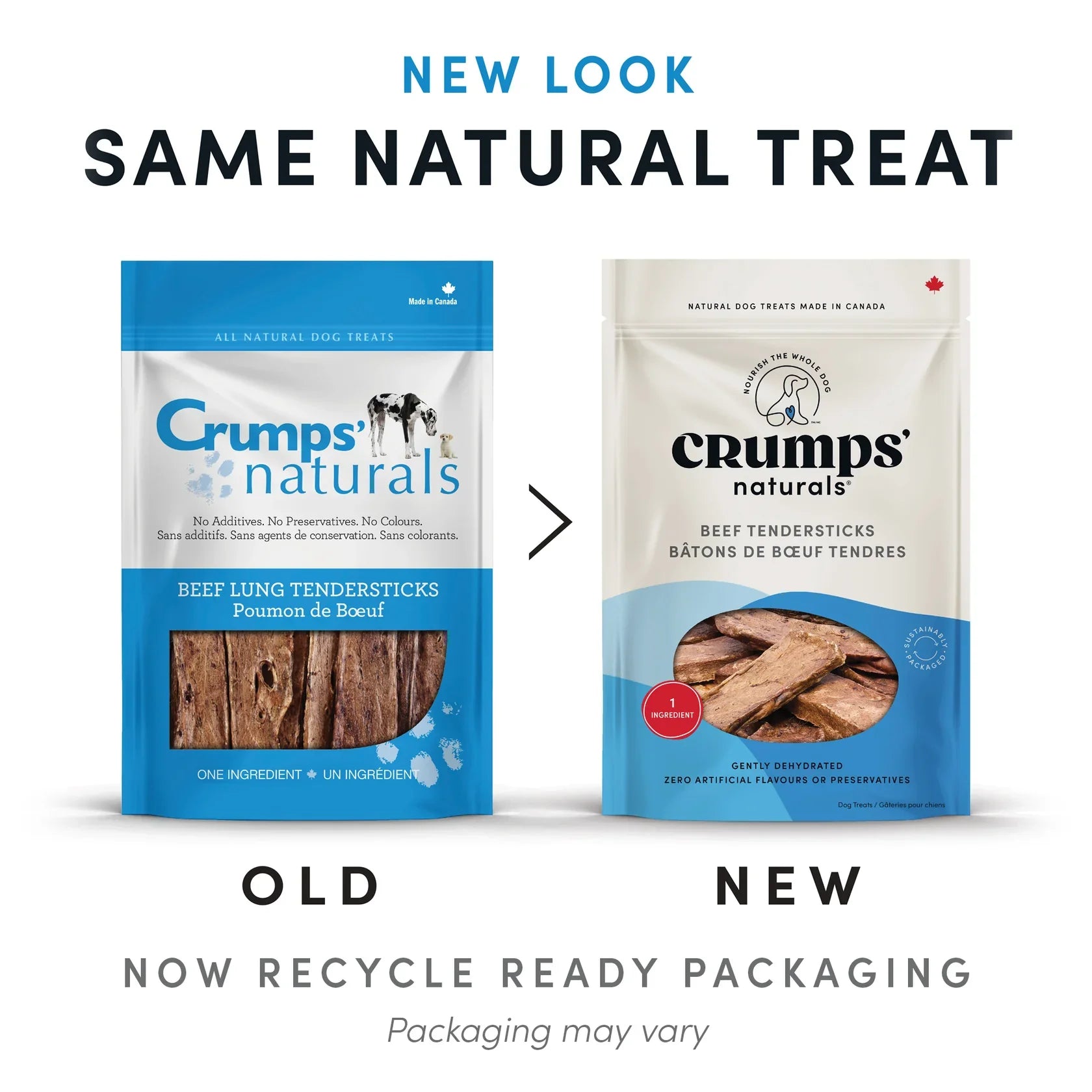 Crumps' Naturals - Beef Tendersticks Treat
