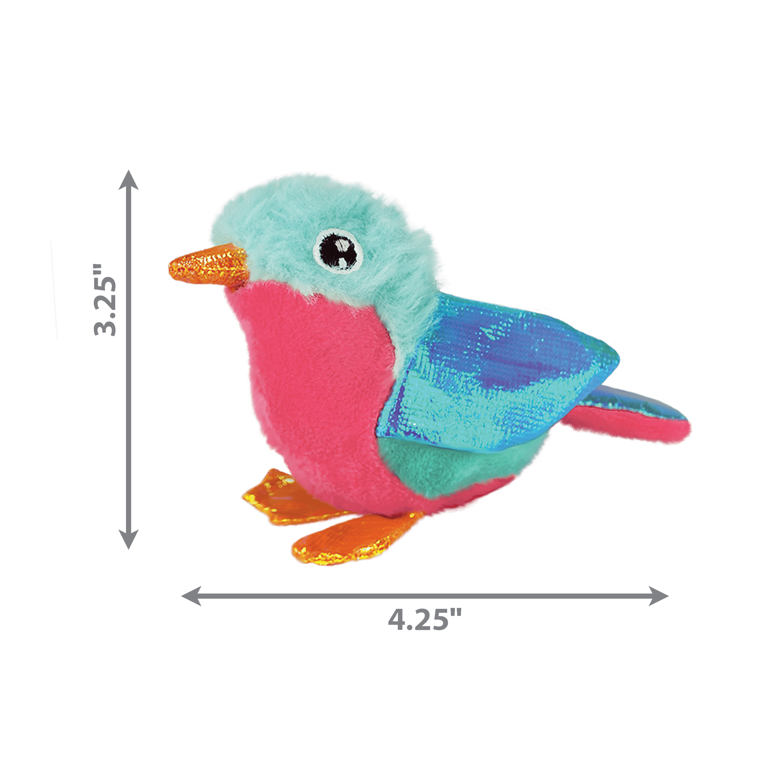 KONG - Crackles Tweetz Bird (For Cats)