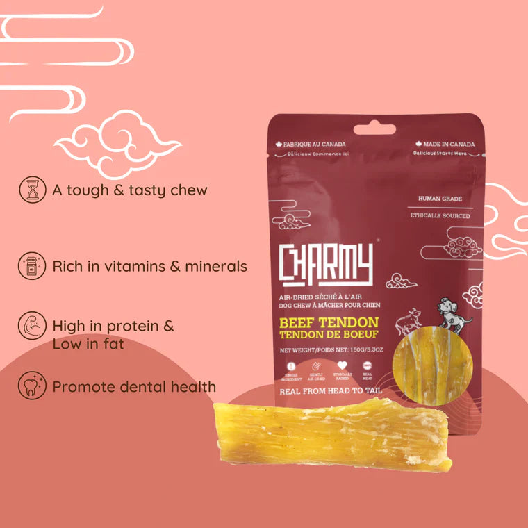 Charmy | Beef Tendon | Dog Treat