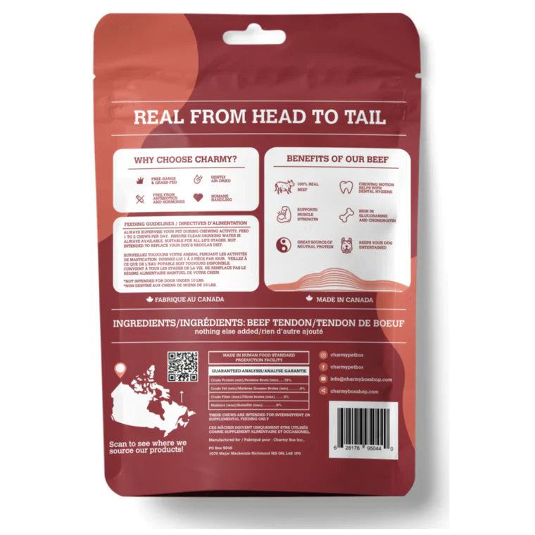 Charmy | Beef Tendon | Dog Treat