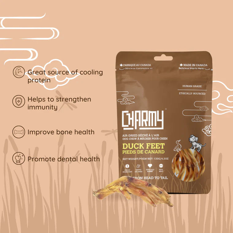 Charmy | Duck Feet (Dog Treats)