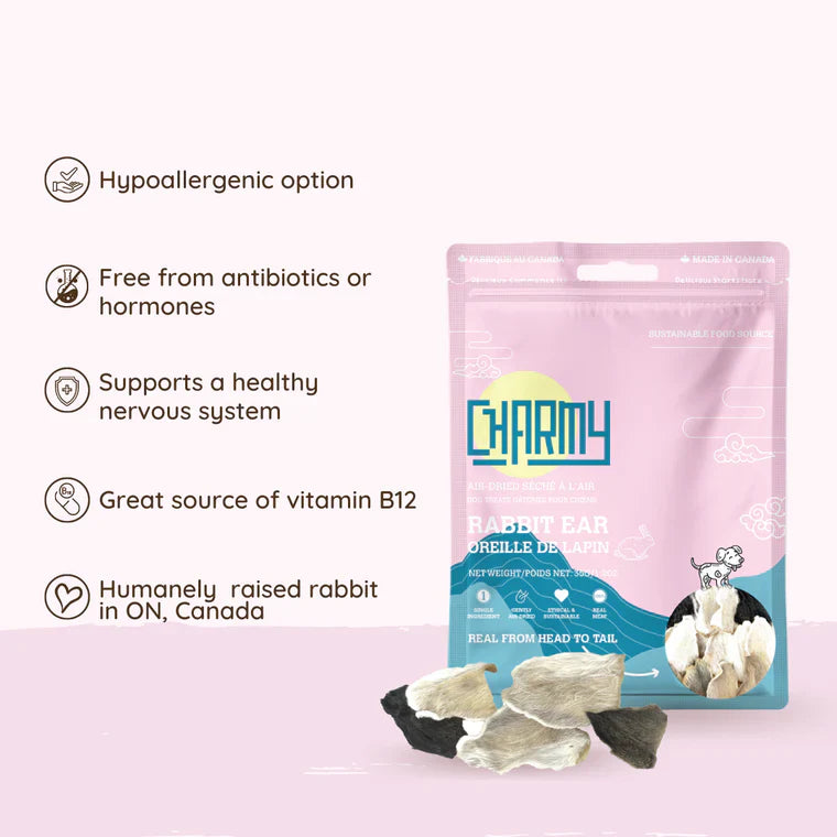 Charmy | Rabbit Ear (Dog Treats)