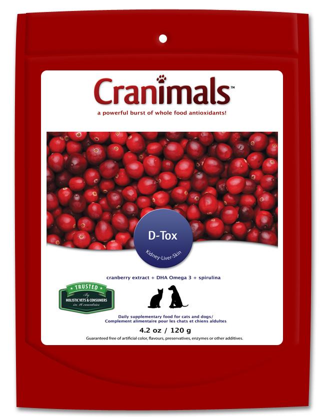 Cranimals - D-Tox Spirulina Pet Supplement