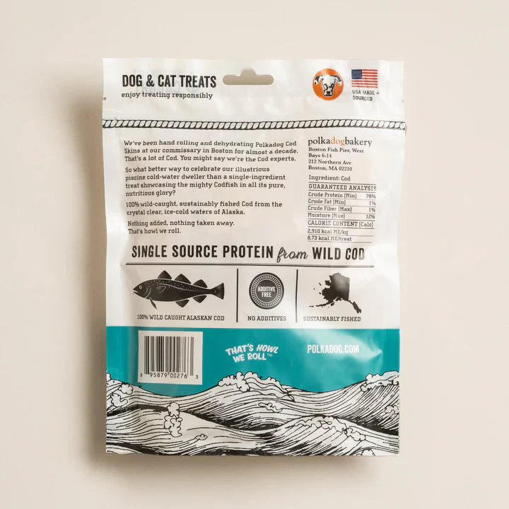 polkadog - Alaskan Cod Chips (Dog Treats)