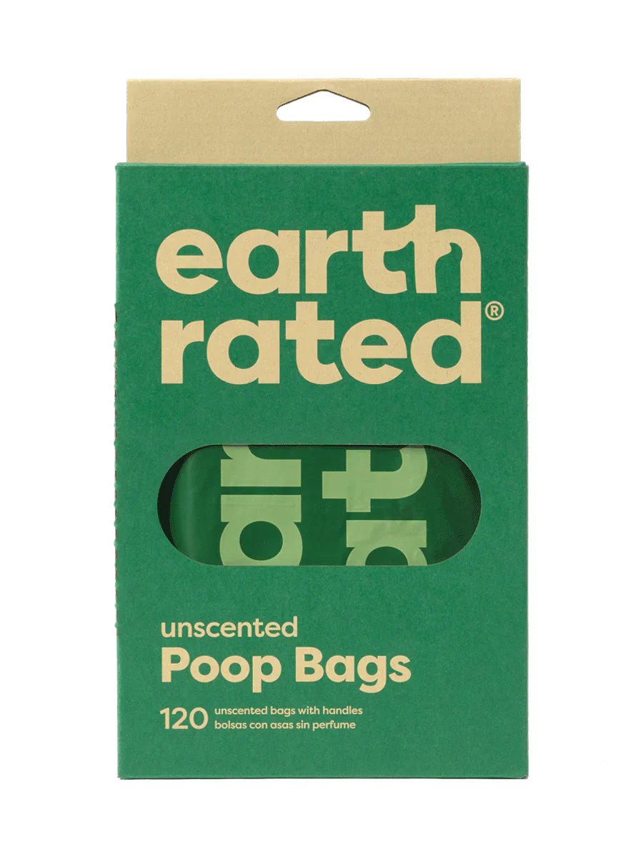 earth rated - 120 Easy-Tie Handle Bags (Unscented)