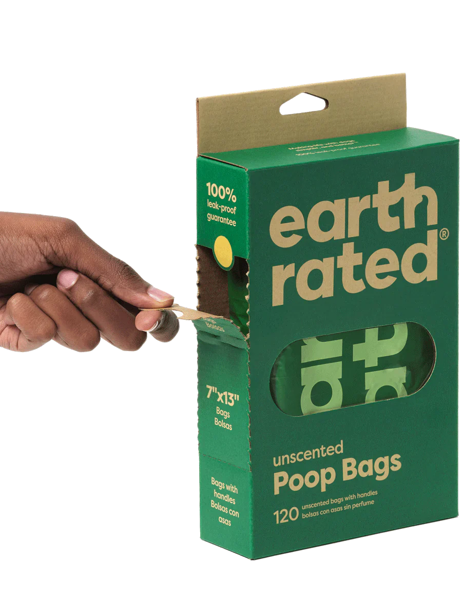 earth rated - 120 Easy-Tie Handle Bags (Lavender)