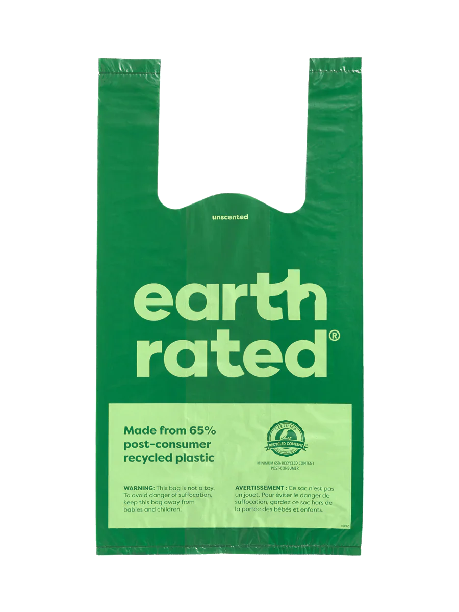 earth rated - 120 Easy-Tie Handle Bags (Unscented)