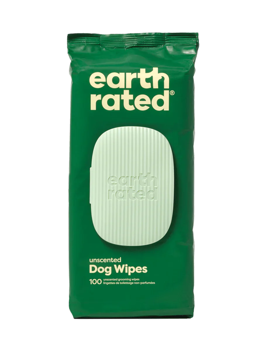 earth rated - Plant-Based Grooming Wipes