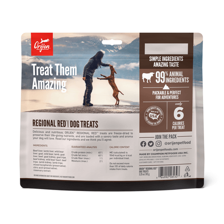 Orijen - Regional Red Freeze-Dried Dog Treats (For Dogs)