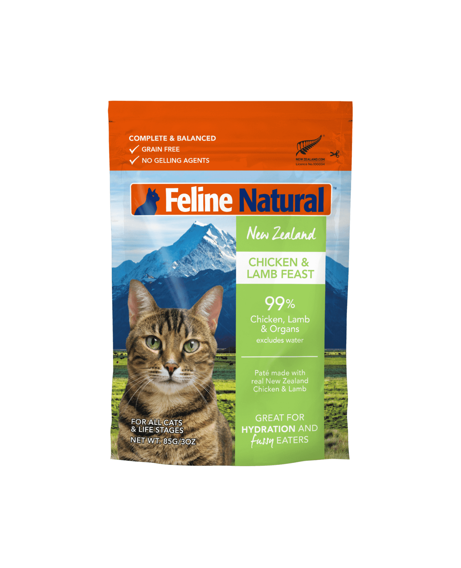 Feline Natural - Chicken & Lamb Pouches (Wet Cat Food)