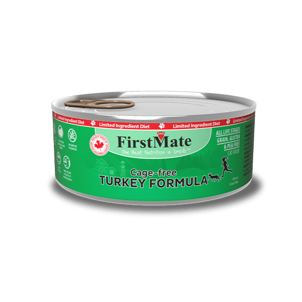 FirstMate | Limited Ingredient Cage Free Turkey Formula | Wet Cat Food Toronto
