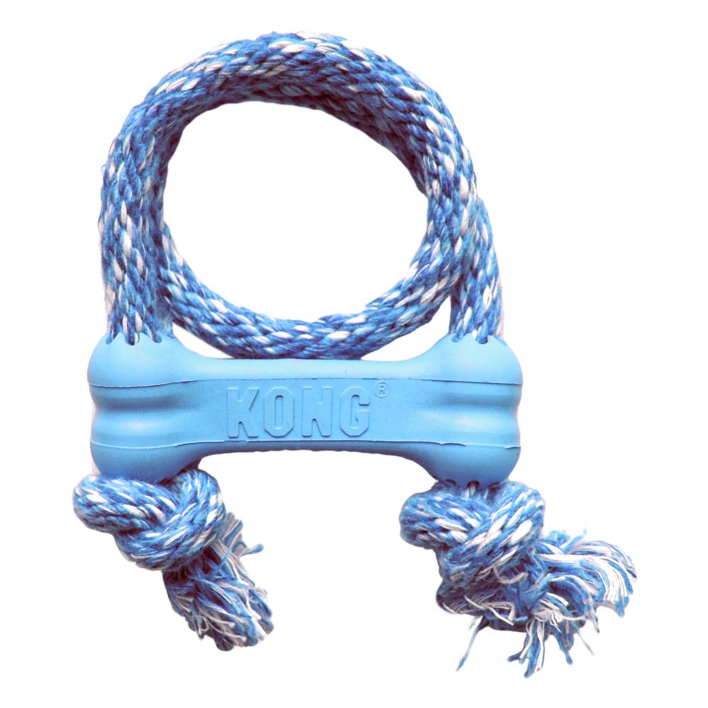 KONG - Goodie Bone with Rope for Puppy - ARMOR THE POOCH