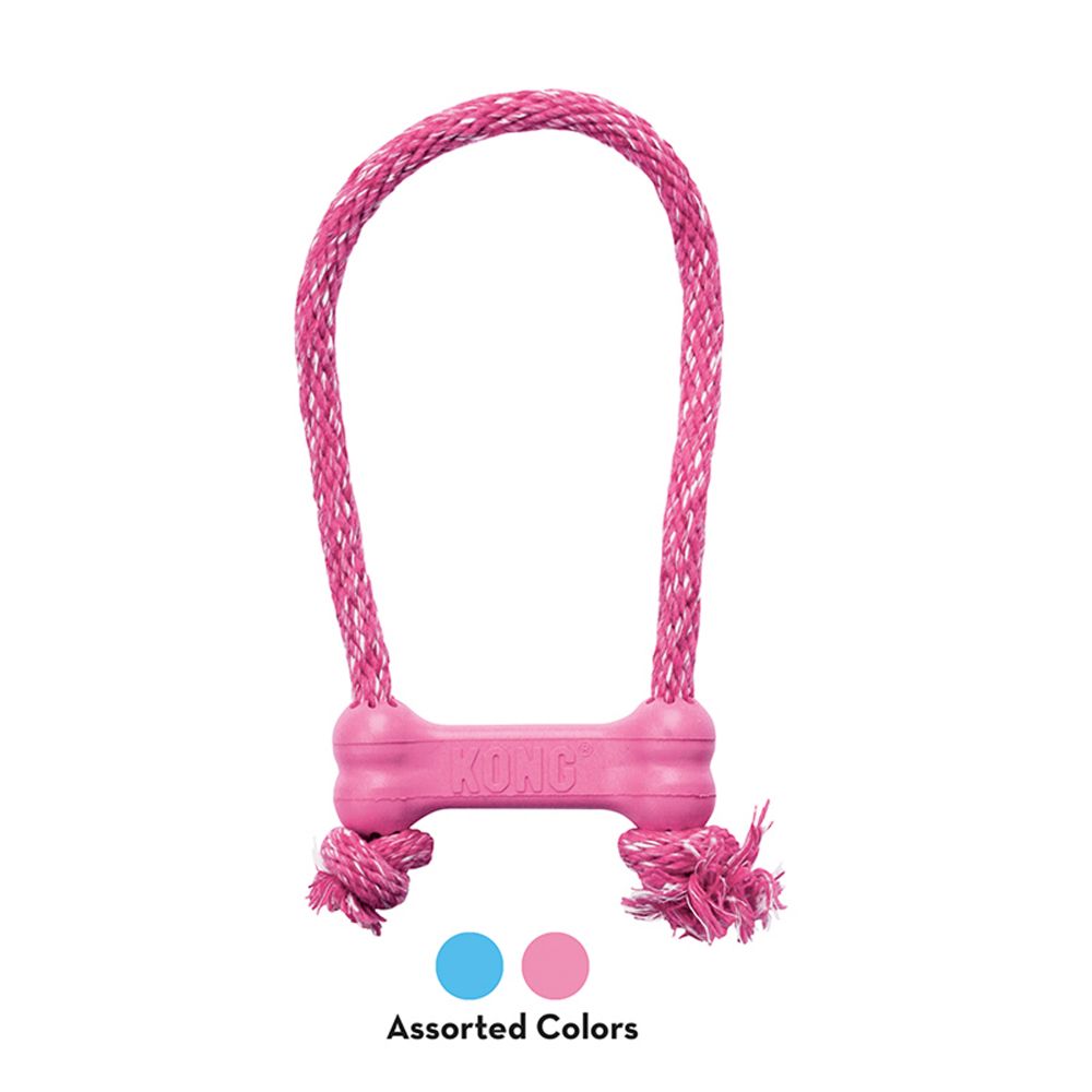 KONG - Goodie Bone with Rope for Puppy - ARMOR THE POOCH