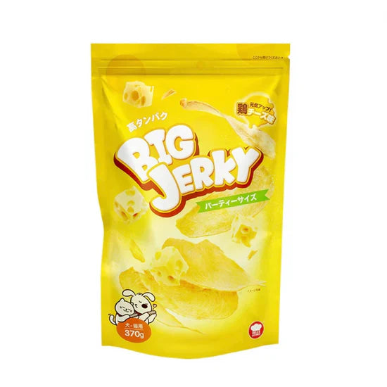 HELL'S KITCHEN - Big Jerky Dry Chicken Breast - Cheddar Cheese (For Both Dogs and Cats)