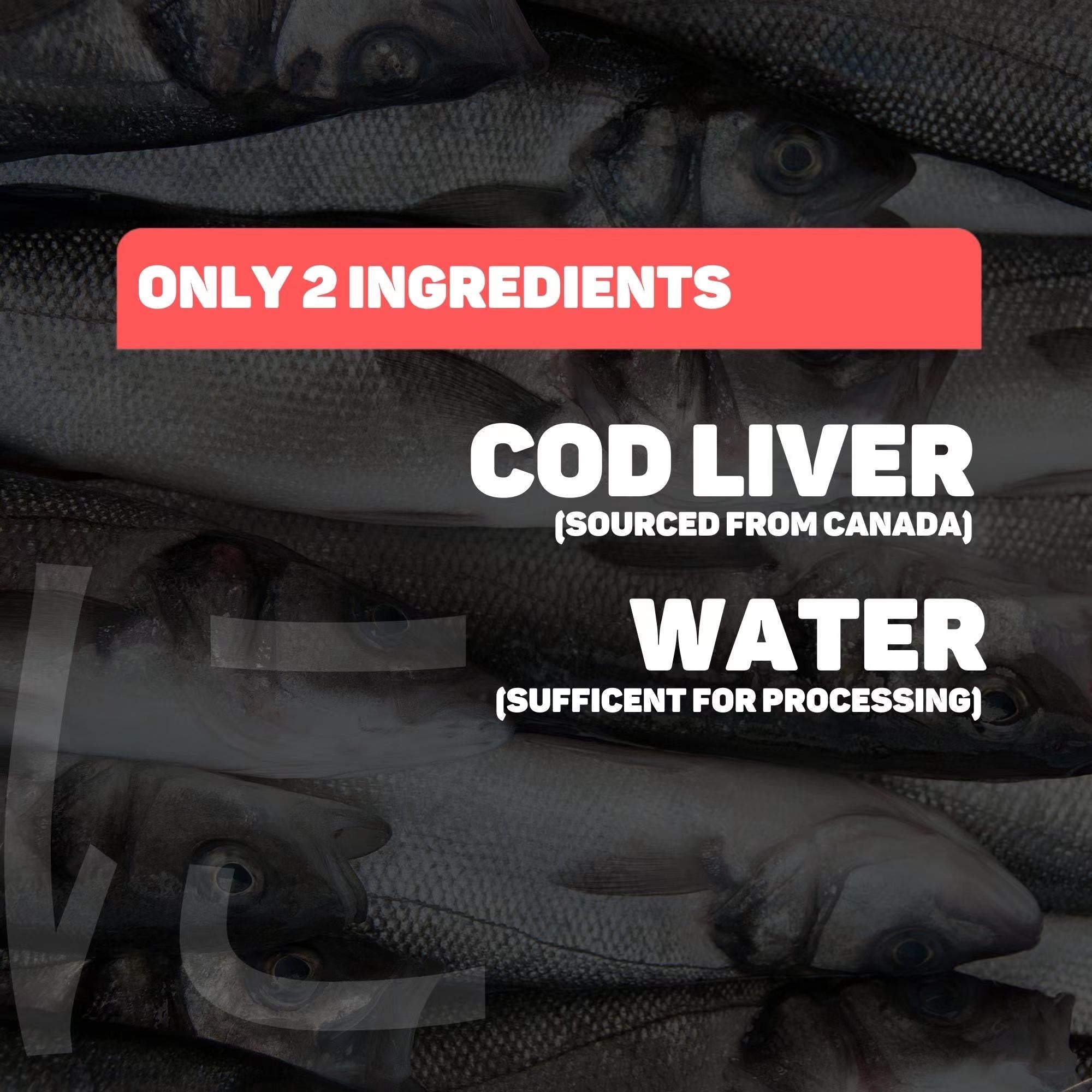 One For Pets - 100% Canadian Black Cod Liver Pate (For Both Dogs & Cats) | Wet Food for Pets