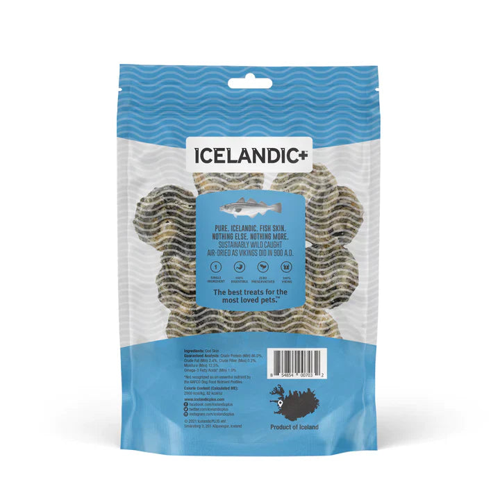 Icelandic+ | Cod Skin Rolls Dog Treats Near Me Toronto | ARMOR THE POOCH