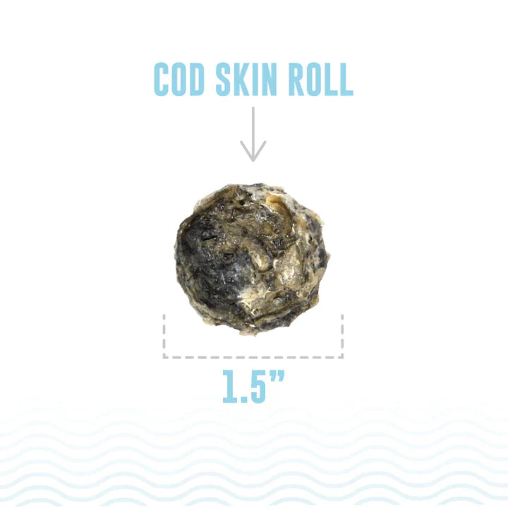 Icelandic+ | Cod Skin Rolls Dog Treats Near Me Toronto | ARMOR THE POOCH