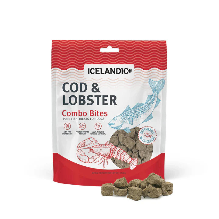 Icelandic+ - Cod & Lobster Combo Bites Fish Dog Treat