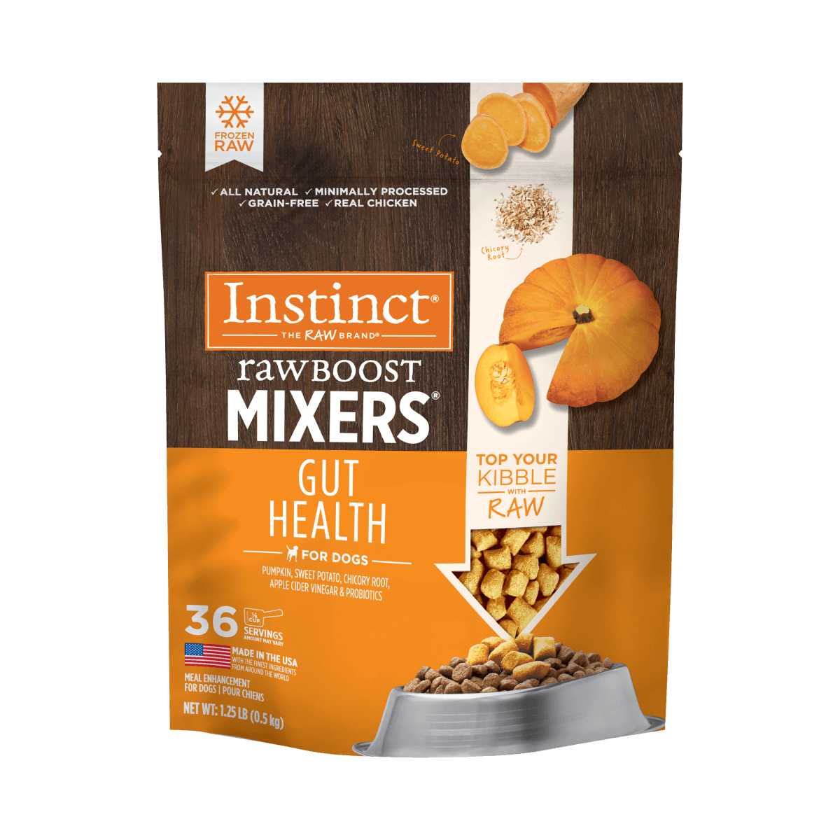 Instinct - Raw Boost Frozen Mixers Gut Health
