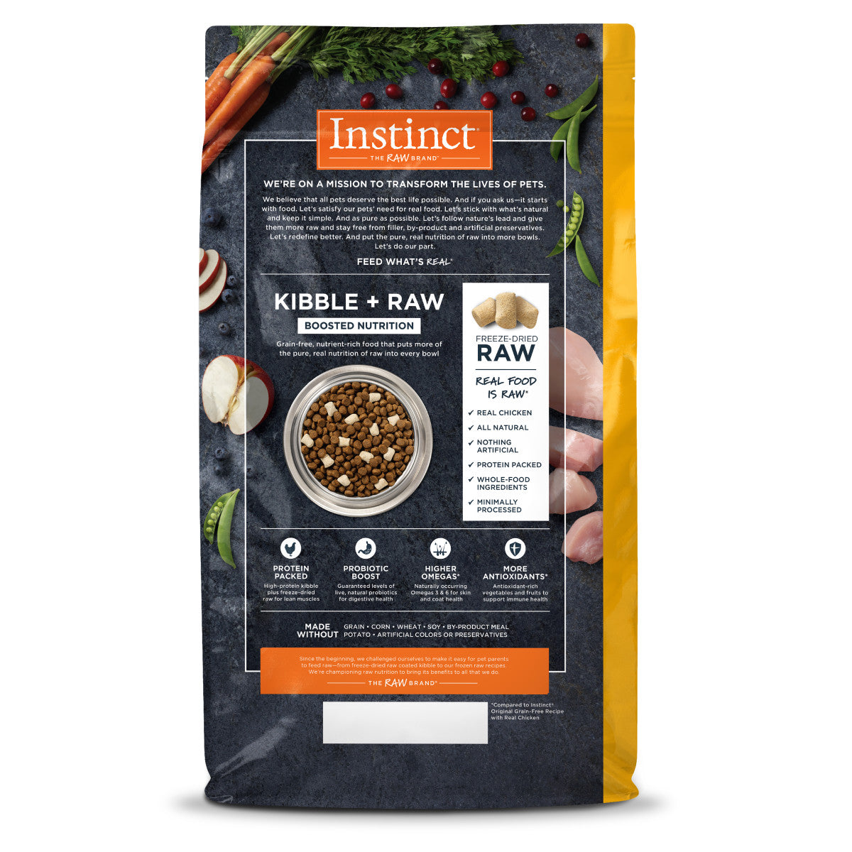 Instinct - Raw Boost Real Chicken Recipe