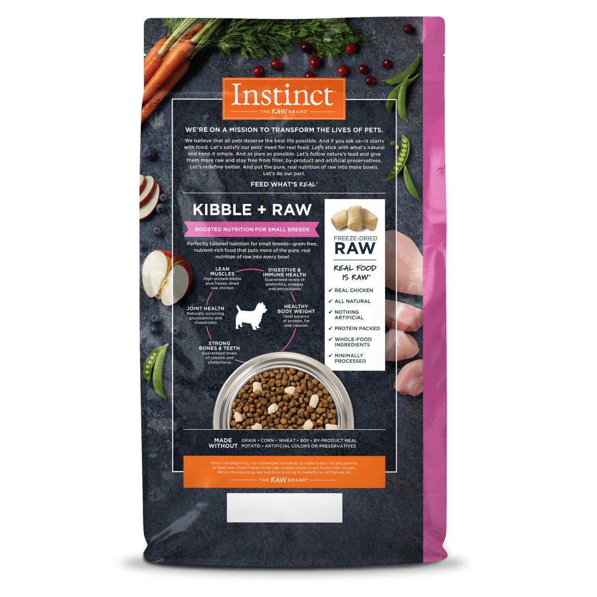 Instinct - Raw Boost Real Chicken Recipe (For Small Breed Dogs)