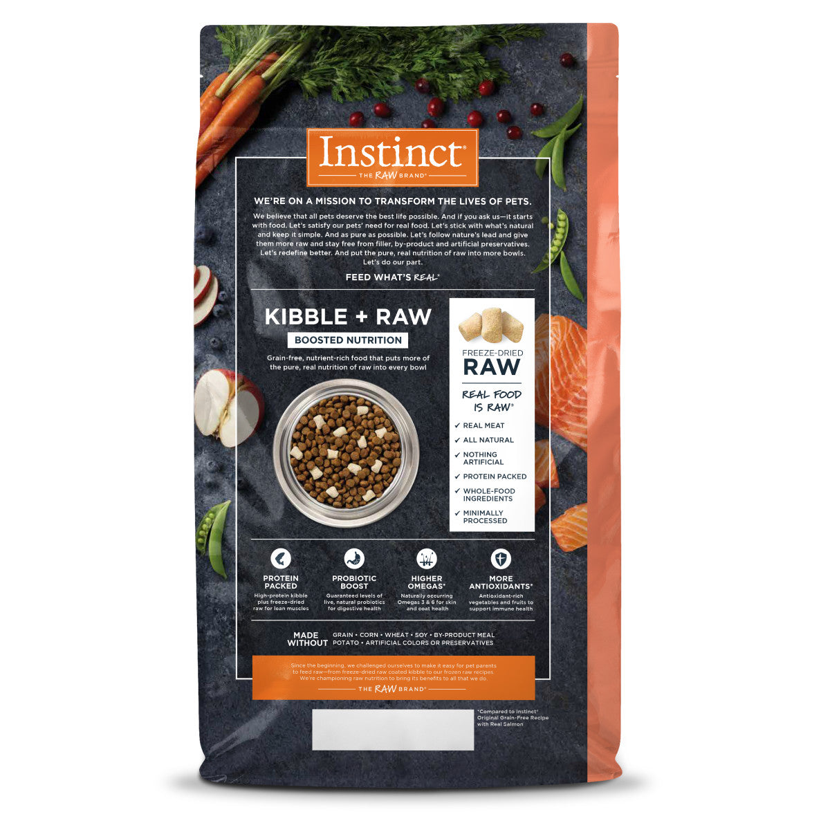Instinct - Raw Boost Real Salmon Recipe
