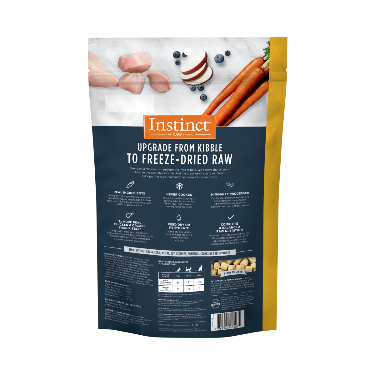 Instinct - Raw Freeze-Dried Meals Cage-Free Chicken Recipe
