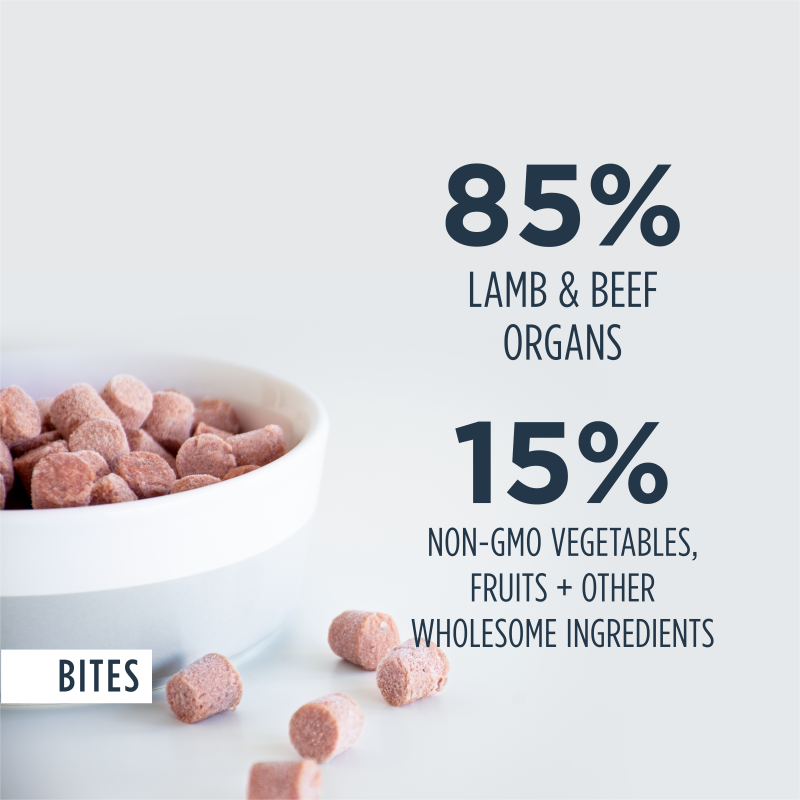 Instinct - Raw Frozen Bites Grass-Fed Lamb Recipe - Frozen Product